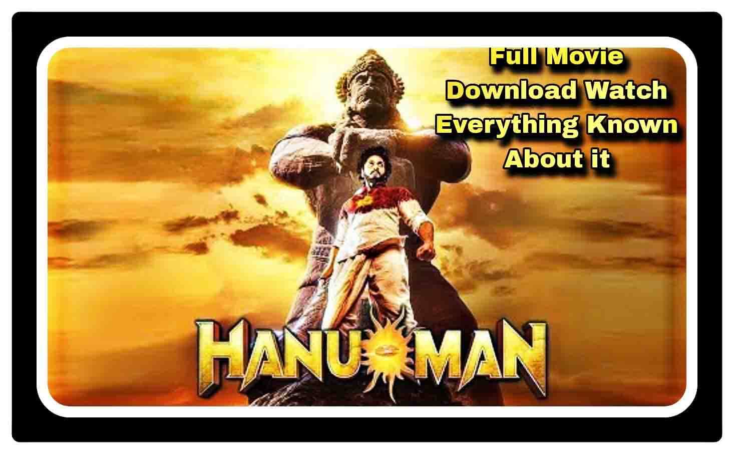 Hanu Man Full Movie Leaked Download